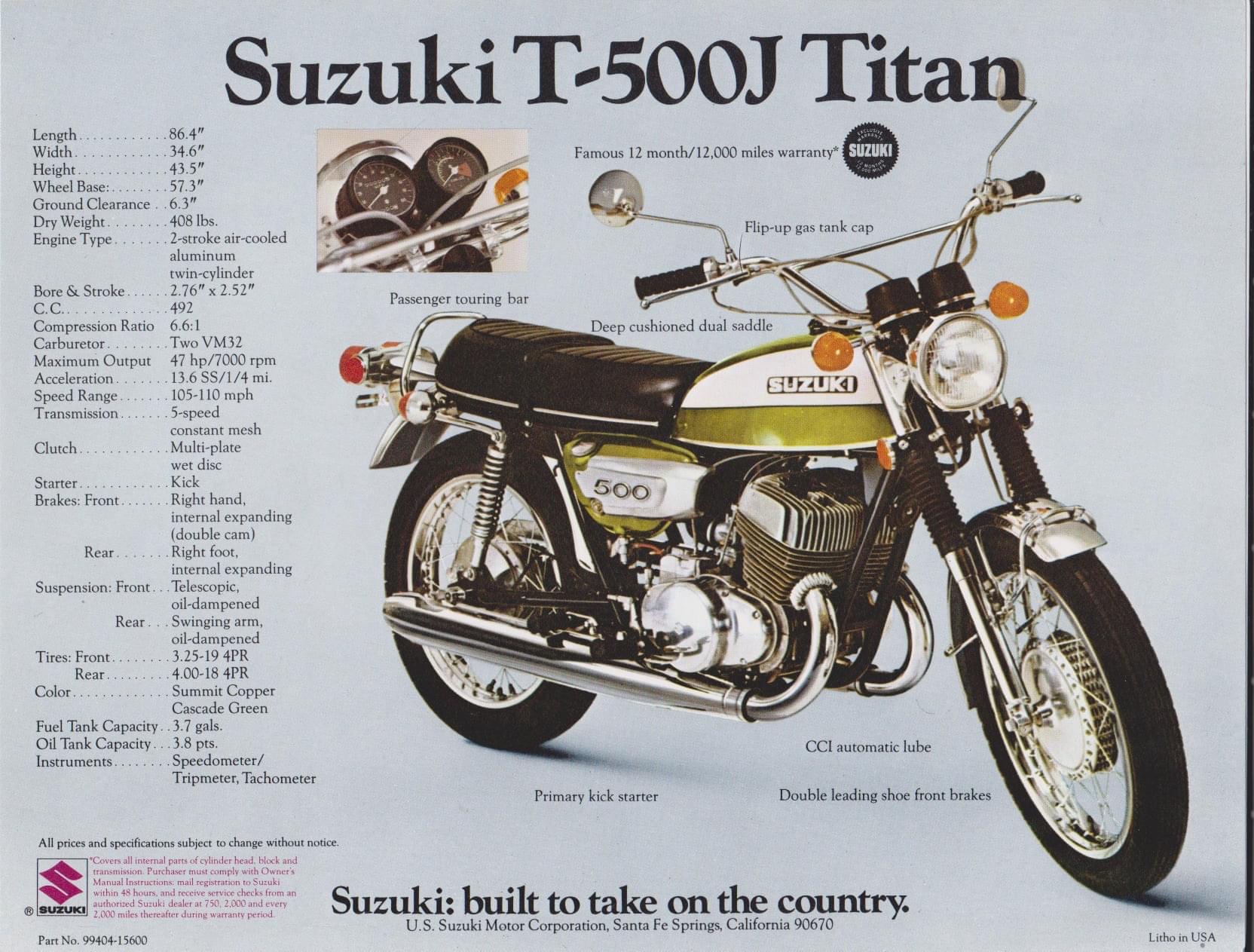 Suzuki T500